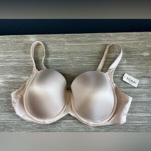 🆕 Soma Stunning Support Smooth Full Coverage Women's Elegant Cream Bra